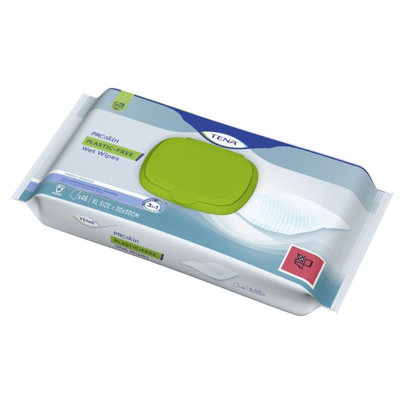 Tena ProSkin Wet Wipes - 48 pezzi