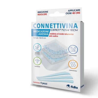 Connettivina Cerotto Hi Tech 10x10 4 pezzi