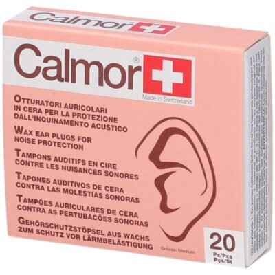 Calmor Tappi Auricolari Antisuono in Cera 20 pezzi
