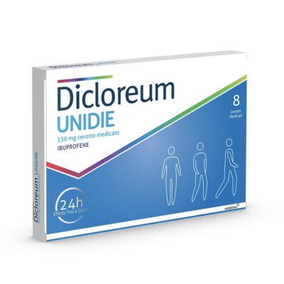 Dicloreum Unidie 136mg Cerotto Medicato 8 cerotti