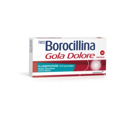 neoborocillina gola dolore menta