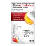 Benactivdol Med 8,75 mg/dose Gusto Limone e Miele - 15ml