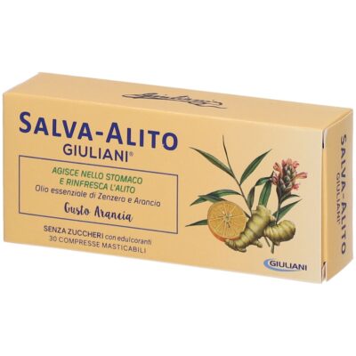 Salva-Alito Giuliani Gusto Arancia - 30 compresse masticabili