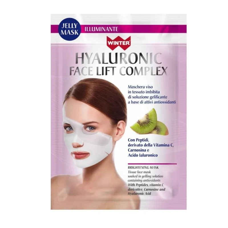 Winter Hyaluronic Face Lift Complex - 1 maschera viso monouso illuminante