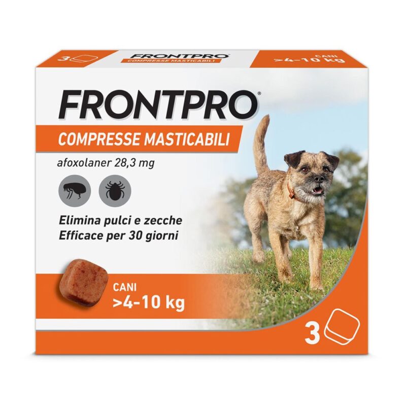 Frontpro Cani 4-10 kg - 3 compresse masticabili