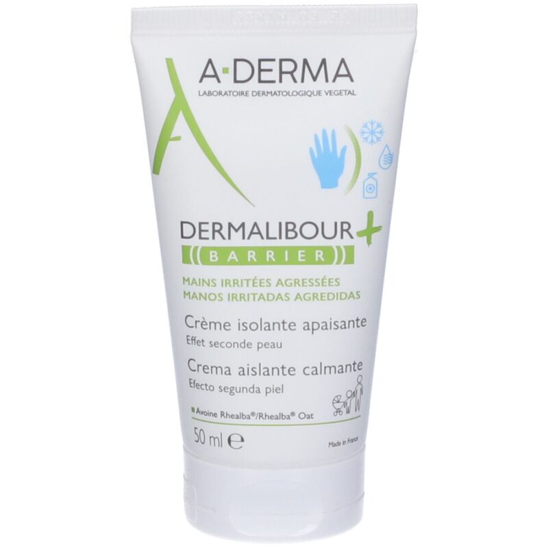 A-derma Dermalibour+ Barrier Crema Mani - 50ml