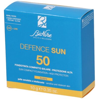 Bionike Defence Sun Fondotinta Compatto Solare Ambre SPF50 - 10g