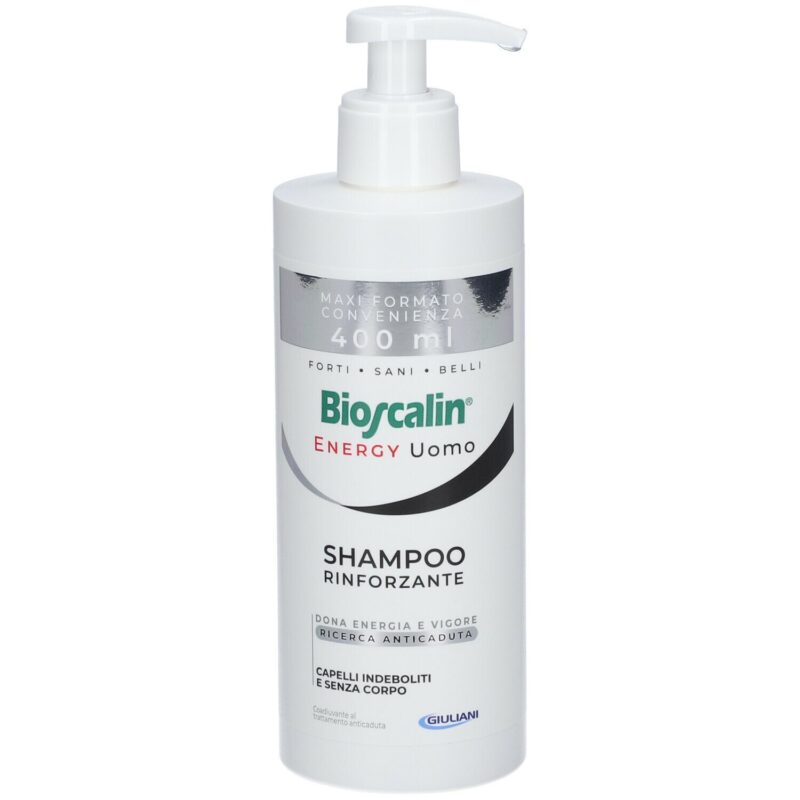 Bioscalin Energy Uomo Shampoo Rinforzante - 400ml