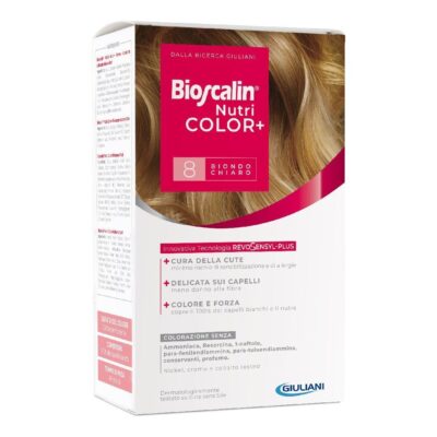 Bioscalin Nutri Color+ Tinta per Capelli - 8 Biondo Chiaro