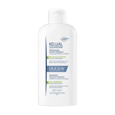 Ducray Kelual Squanorm Shampoo Trattante Regolatore Forfora Grassa - 200ml