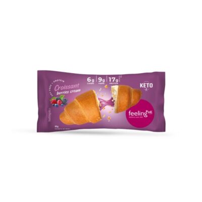 Feeling Ok Croissant Crema ai Frutti di Bosco +Protein - 65g
