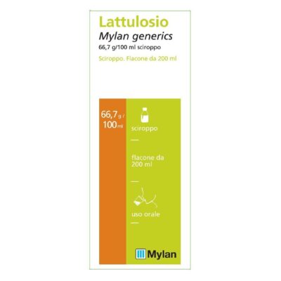 Lattulosio Mylan Generics Sciroppo - 200ml