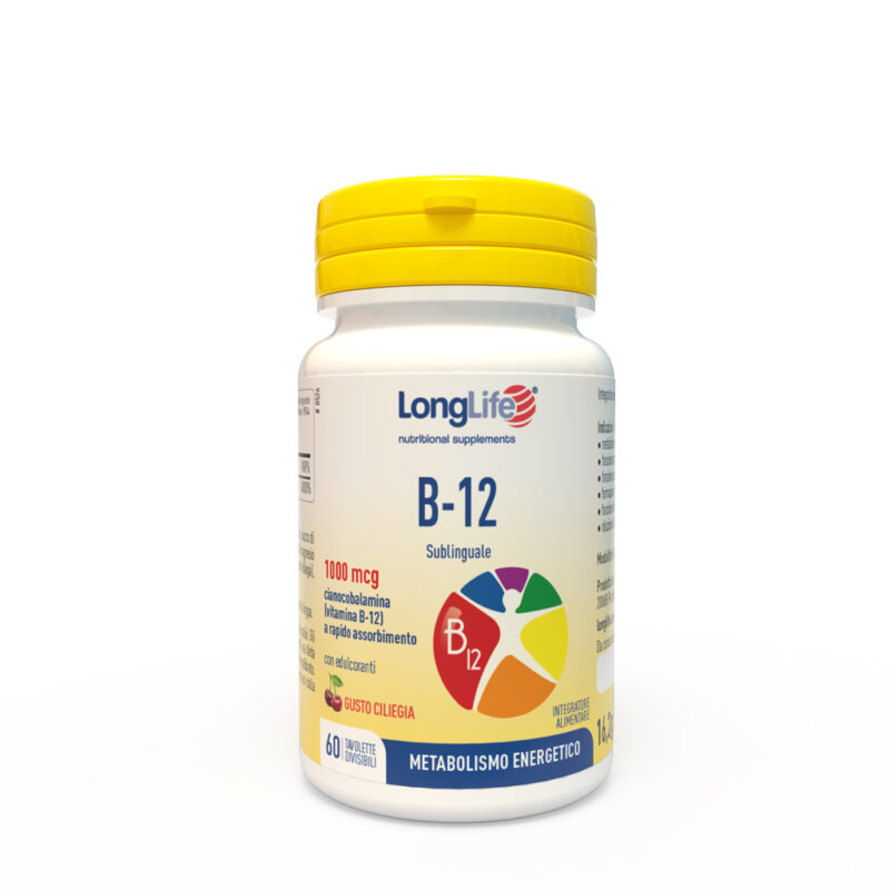 LongLife B-12 1000 mcg - 60 tavolette