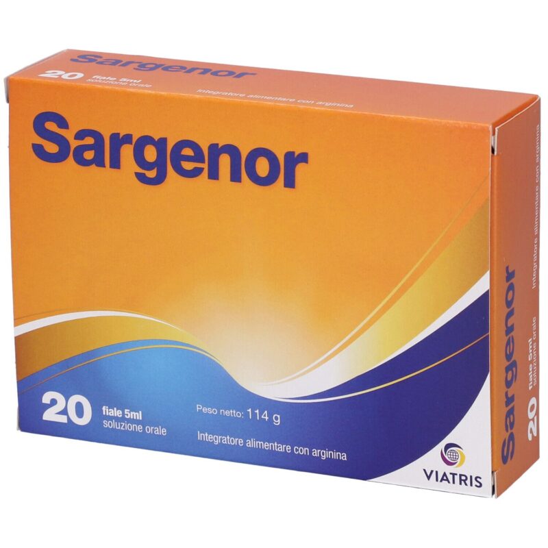 Sargenor - 20 fiale da 5ml