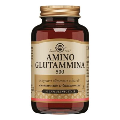 Solgar Amino Glutammina 500 - 50 capsule vegetali