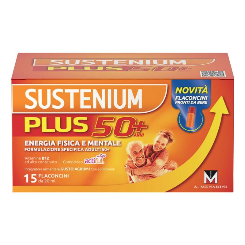 Sustenium Plus 50+ - 15 flaconcini da 20ml