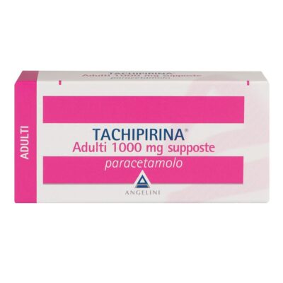 Tachipirina Adulti 1000 mg Supposte - 10 supposte