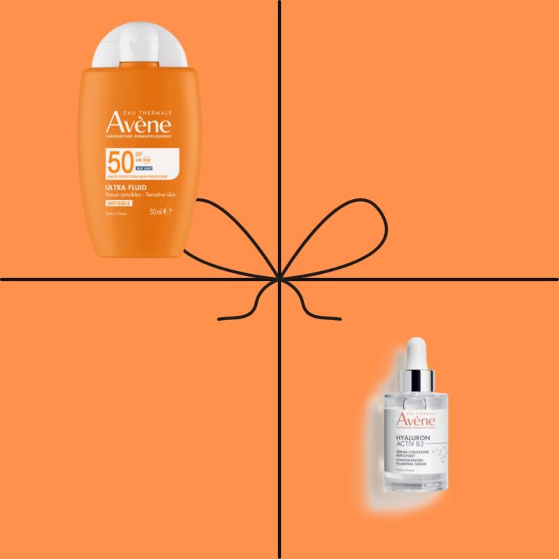 Avène Ultra Fluid SPF50 + Hyaluron Active B3 siero cofanetto