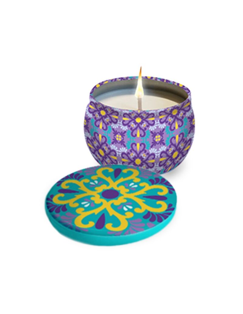 Colors candela profumata estiva Citronella e Lavanda - 120g