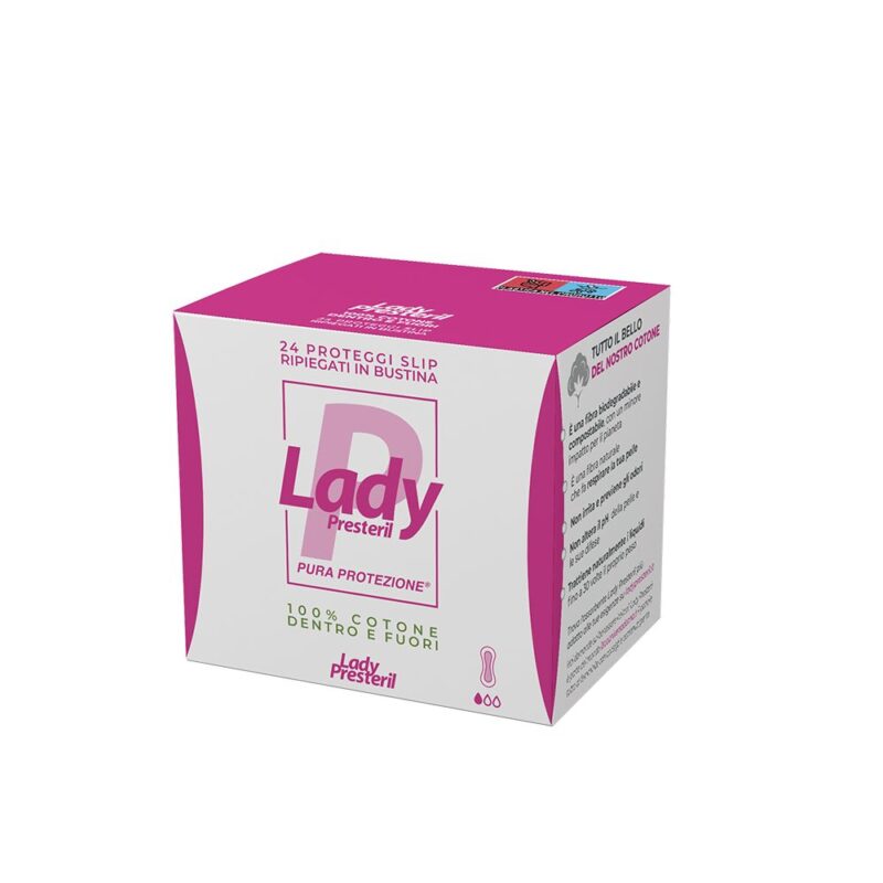 Lady Presteril Proteggi Slip Ripiegati - 24 pezzi