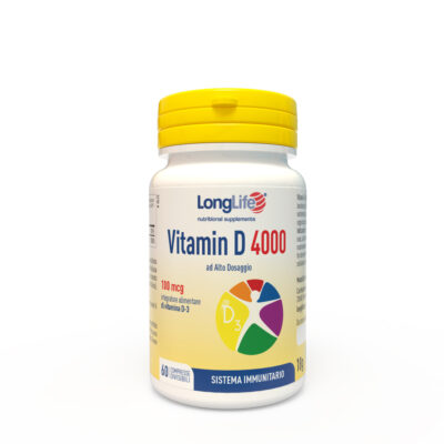 LongLife Vitamin D 4000 - 60 compresse divisibili