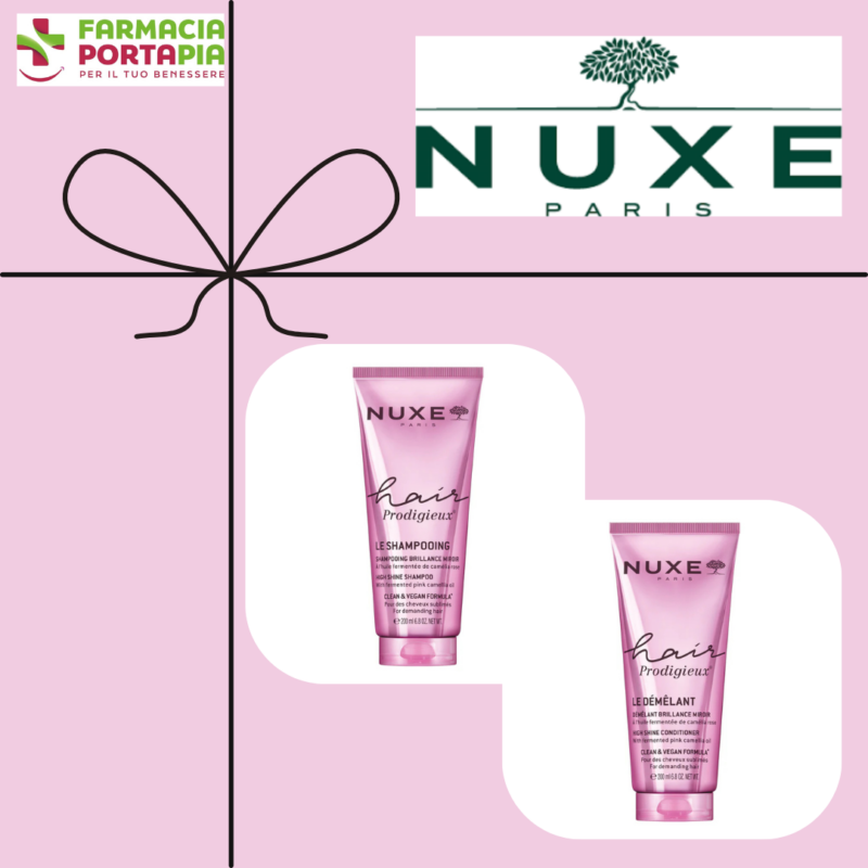 Nuxe Hair Prodigieux® shampoo + balsamo cofanetto