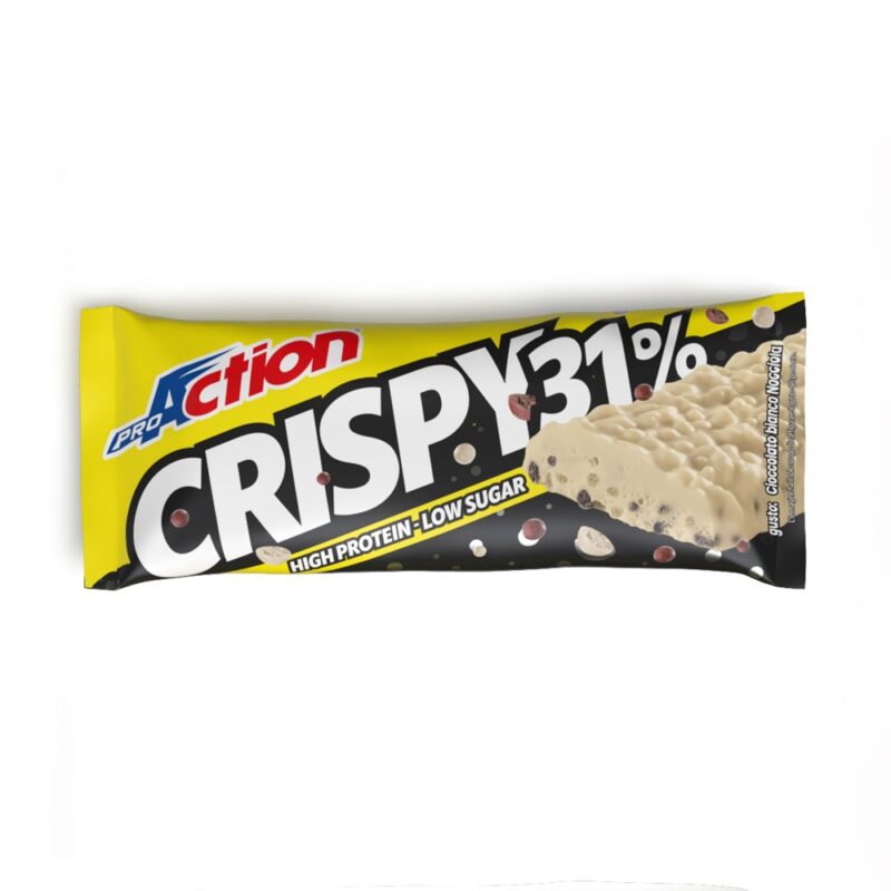 ProAction Crispy Bar 31% ciocco nocciola - 1 barretta da 40g