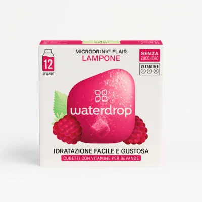 Waterdrop microdrink flair lampone - 12 cubetti
