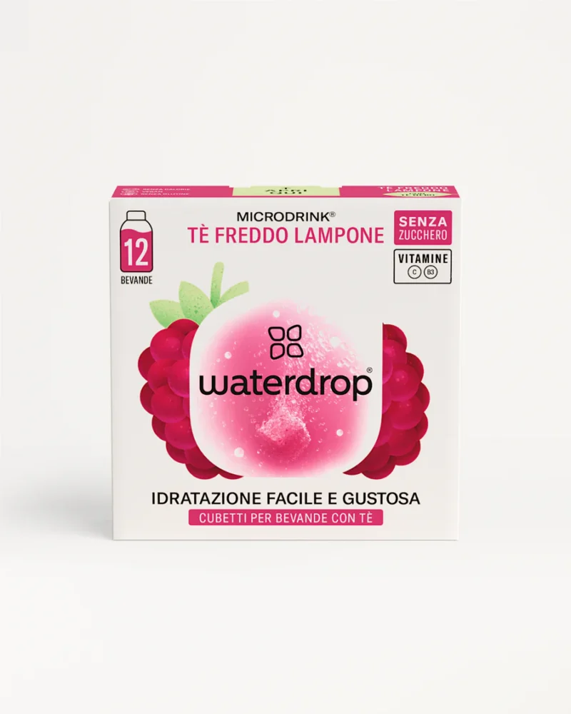 Waterdrop microdrink tè freddo lampone - 12 porzioni