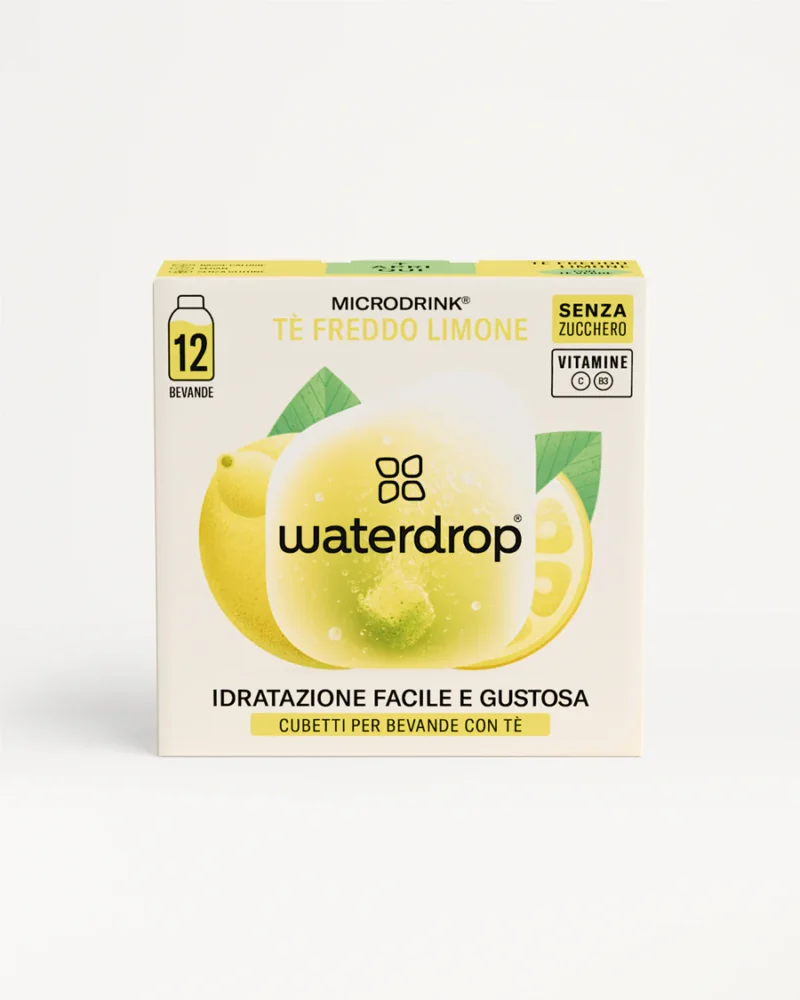 Waterdrop microdrink tè freddo limone - 12 cubetti