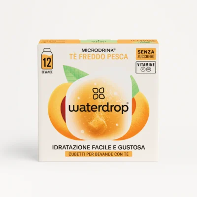 Waterdrop microdrink tè freddo pesca - 12 cubetti