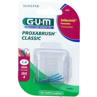 Gum Proxabrush Classic 612 1.4mm - 8 pezzi