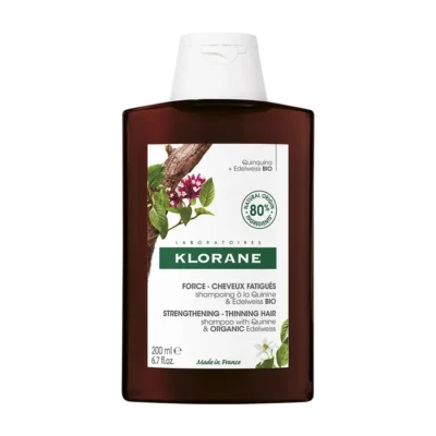 Klorane Shampoo alla Chinina e Stella Alpina Bio - 200ml