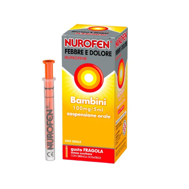 Nurofen Febbre e Dolore Sciroppo Bambini 100mg/5ml - 150ml