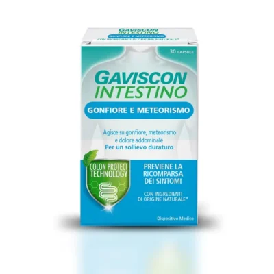 Gaviscon intestino gonfiore e meteorismo - 30 capsule