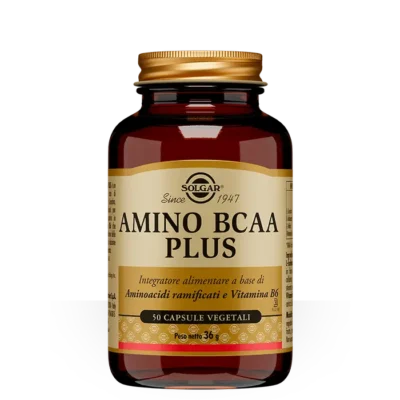 Solgar Amino BCAA Plus - 50 capsule vegetali