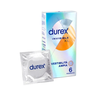 Durex Invisible XL - 6 preservativi