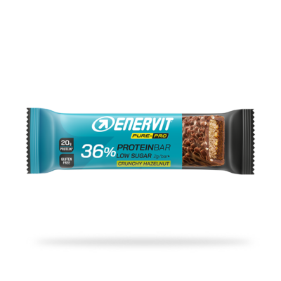 Enervit Pure-Pro 36% crunchy hazelnut - 1 barretta da 55g