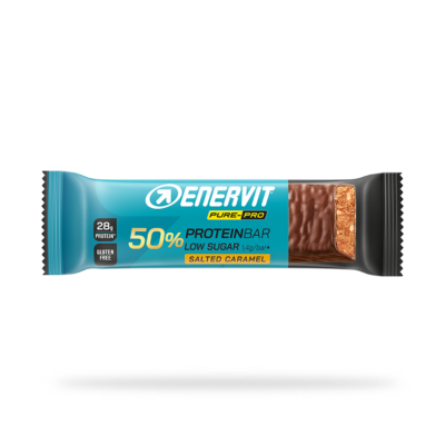 Enervit Pure-Pro 50% salted caramel - 1 barretta da 55g