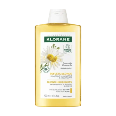Klorane Shampoo Riflessi Biondi con Camomilla - 400ml