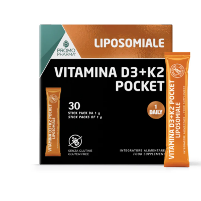 Promopharma  Vitamina D3 + K2 Pocket Liposomiale