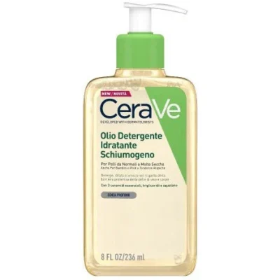 CeraVe Olio Detergente Idratante Schiumogeno - 236ml