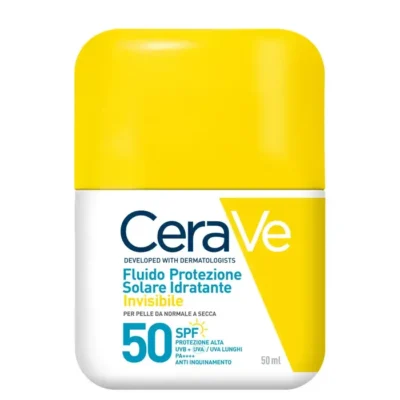 CeraVe fluido protezione solare idratante invisibile SPF50 - 50ml