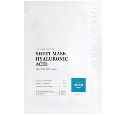 VILLAGE 11 FACTORY - Hydro Boost Sheet Mask Hyaluronic Acid