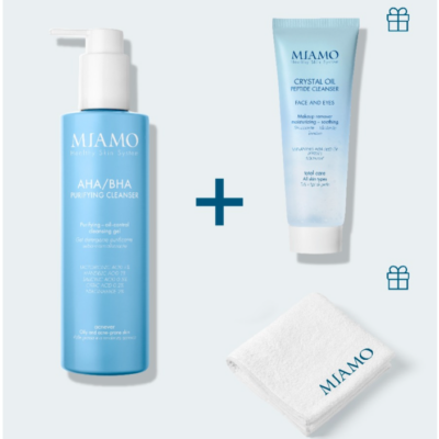 MIAMO - cofanetto doppia detersione anti-imperfezioni