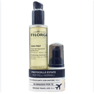 Filorga skin prep oil demaquillante 150 ml + mini mousse nettoyante 30 ml